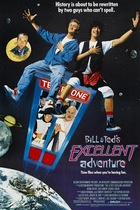 Note: The planets in this poster always confused me, there are 3 earths, 3 moons and 2 Saturn's. Someone got lazy with the cut and paste.
