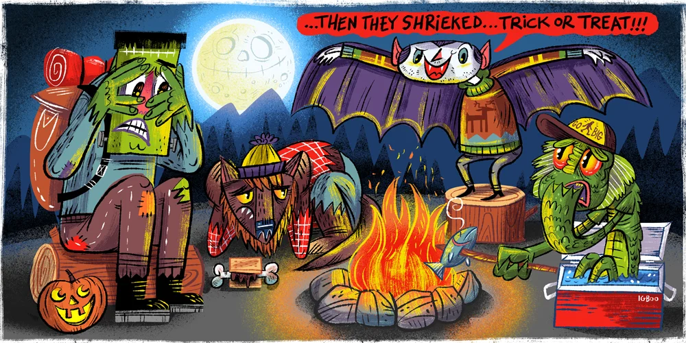 camp drac's spooky halloween