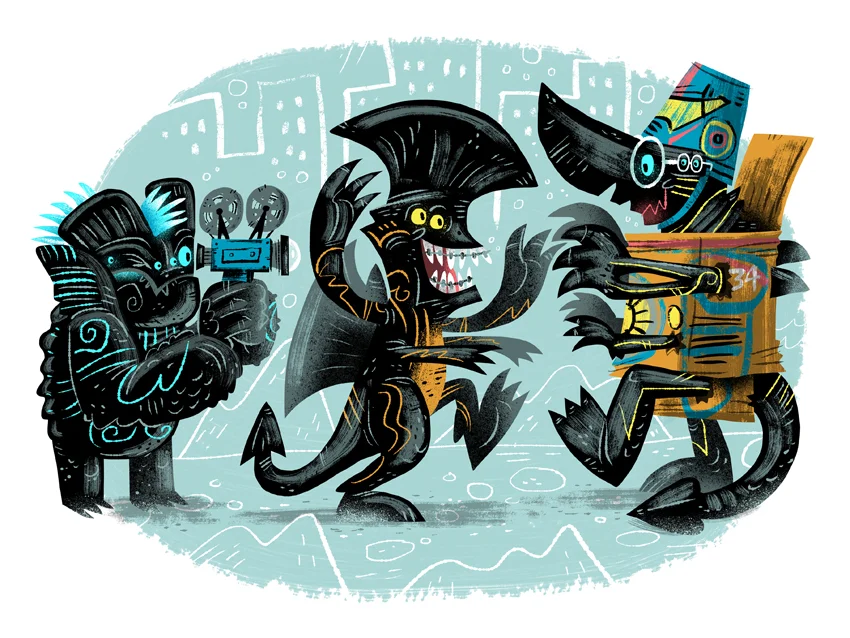 "The Early Years" - Pacific Rim tribute Supahcute Kaiju Show 2 (Leanna Lin's Wonderland)