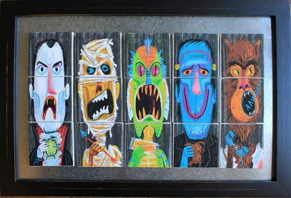 "Magnetic Monster Mixer" Monster Squad film show (Creature Features gallery)