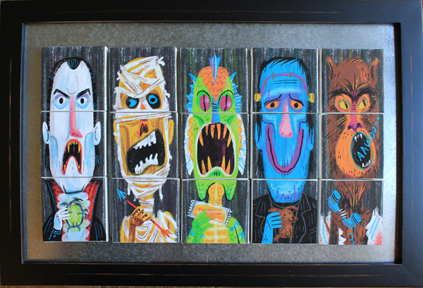  "Magnetic Monster Mixer" Monster Squad film show (Creature Features gallery) 
