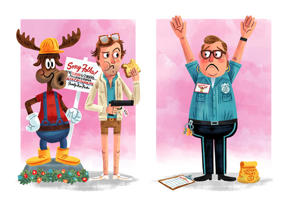  "Love for the 3rd Wheel" / National Lampoon's Vacation Save Ferris - John Hughes tribute show (Popzilla Gallery) 