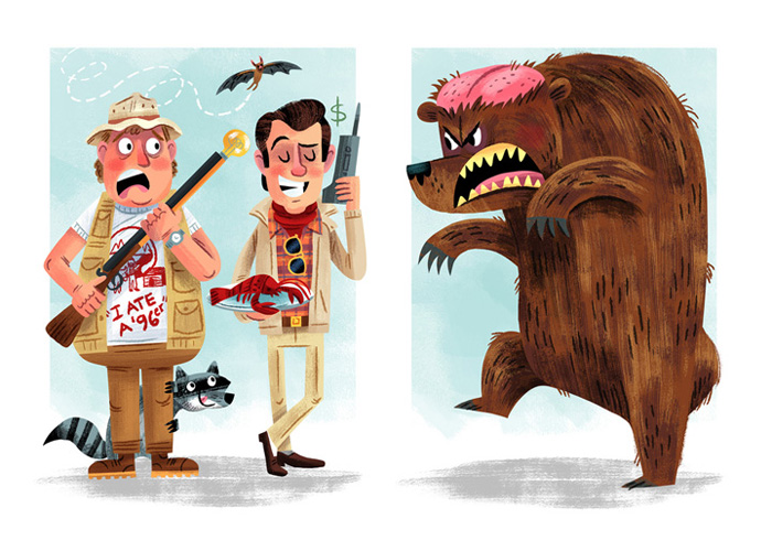  "Love for the 3rd Wheel" / The Great Outdoors Save Ferris show (Popzilla Gallery) 