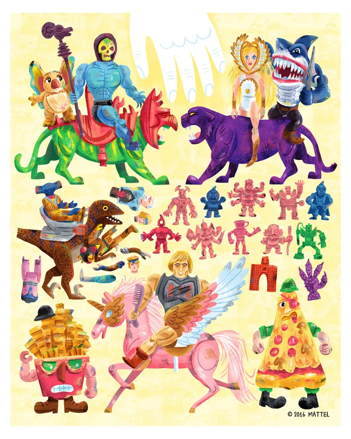 "HUGE Lot - from playtimes past" Mattel tribute show (Gallery 1988)