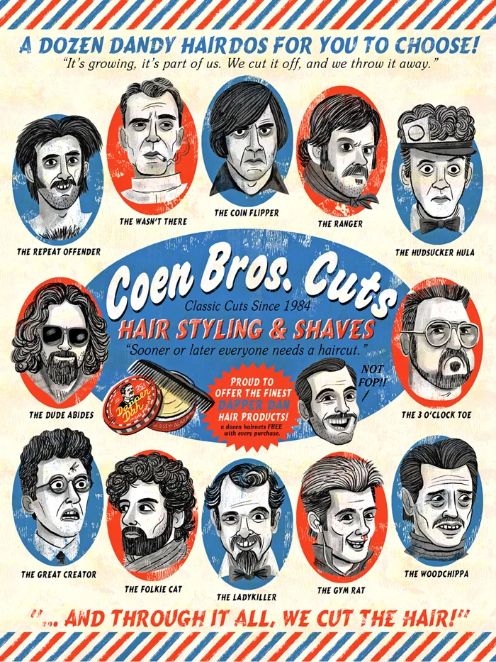 "Coen Bros. Cuts" Coen Brothers tribute show (Gallery 1988)