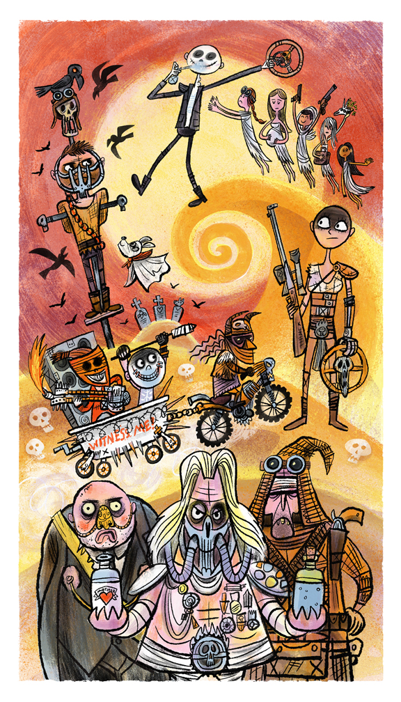  “The Lovely Day Before Valhala" Mad Max tribute show (Creature Feature gallery) 