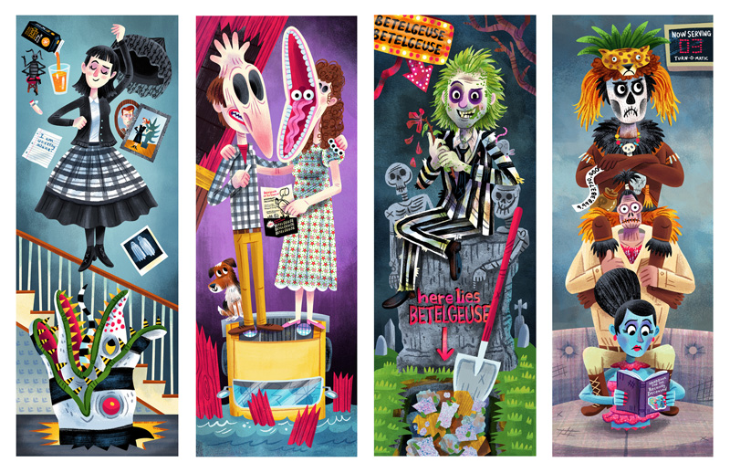  "If I knew then, what I know now …" Beetlejuice / 30 Years Later show (Gallery 1988) 