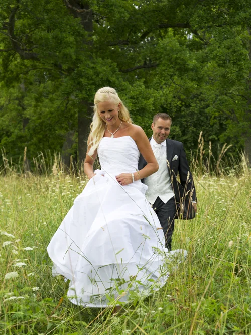 Bröllopsfotografering Tullgarn Trosa