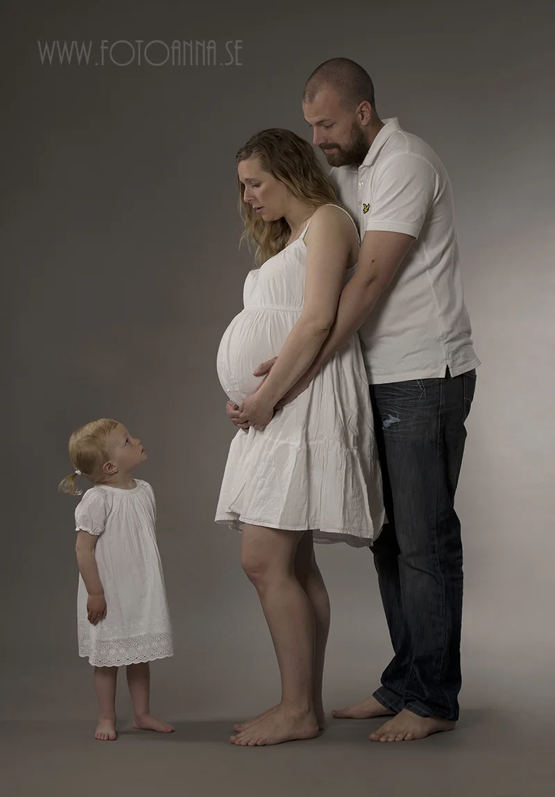 gravidfoto studio FotoAnna I Trosa