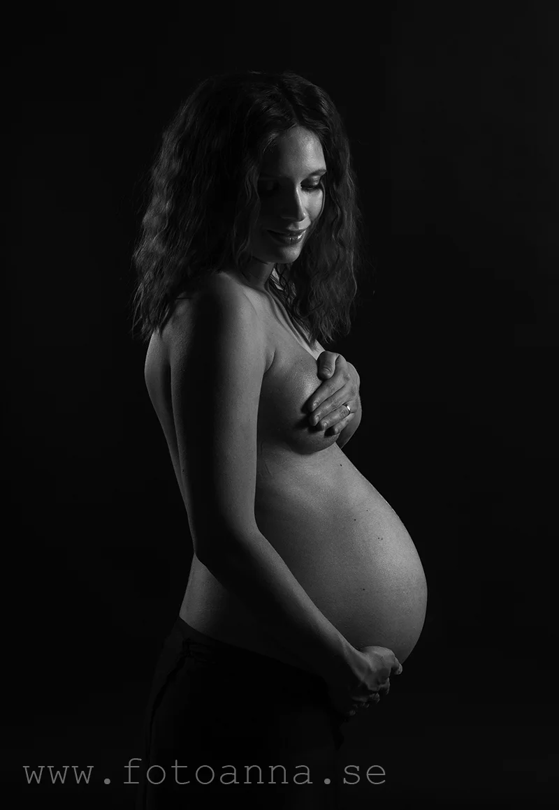 Gravidfotografering Studio FotoAnna
