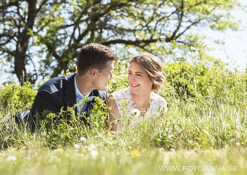 bröllopsfotografering Tofta Gotland