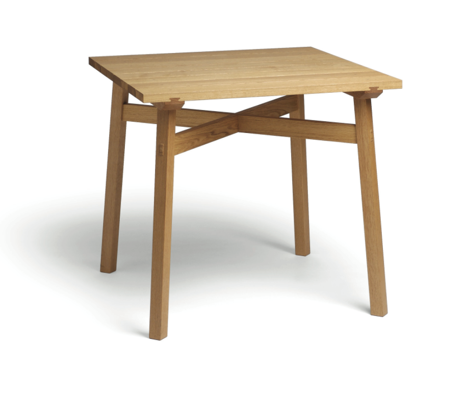 Arkipelago table 78x78 | Nikari - 1 piece Design Kari Virtanen and Rudi Merz 1997 Material - oak oiled for outdoor Price 537 € > sale 350 €