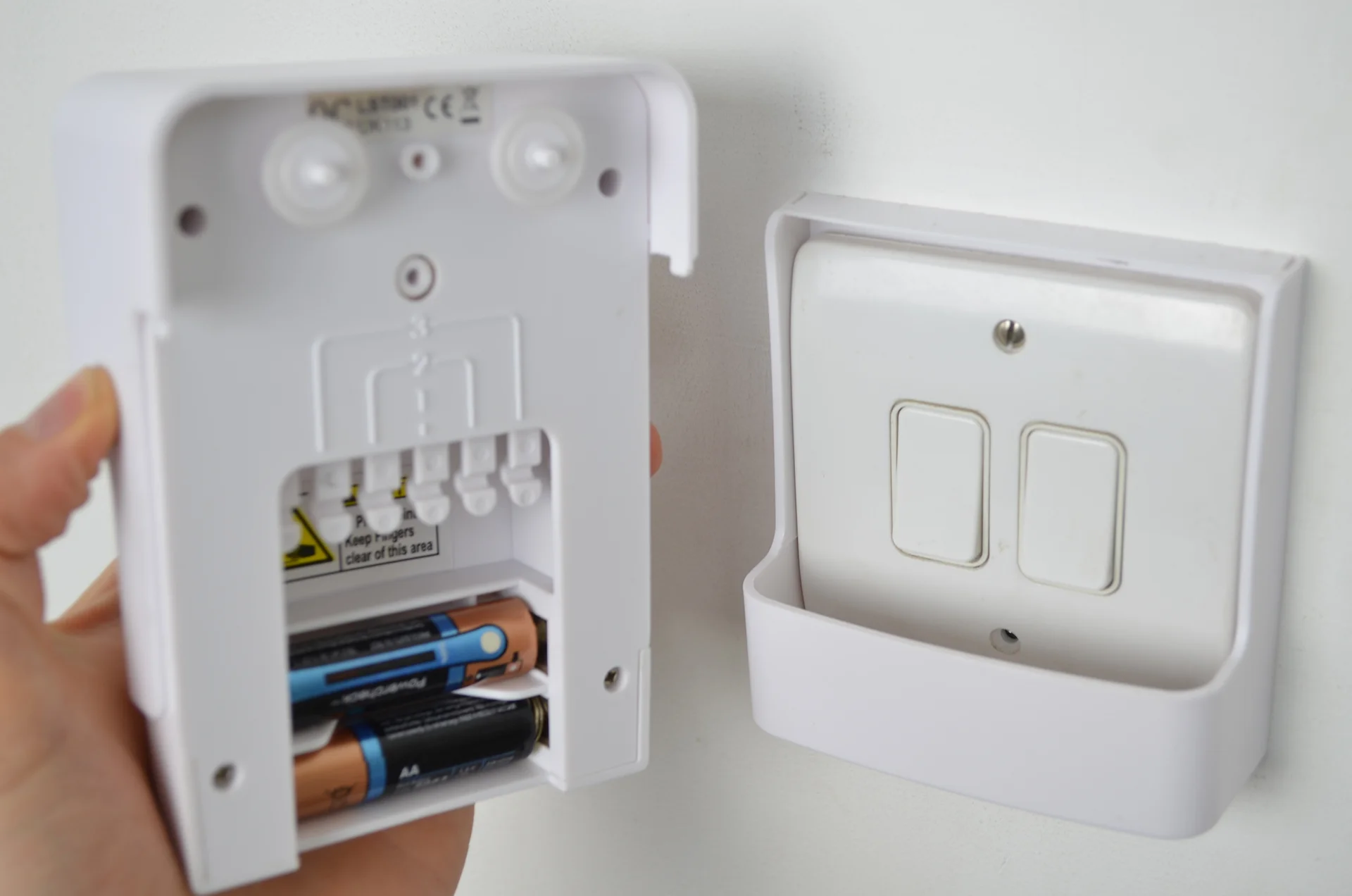 Light Switch Timer Over Existing Switch Plates