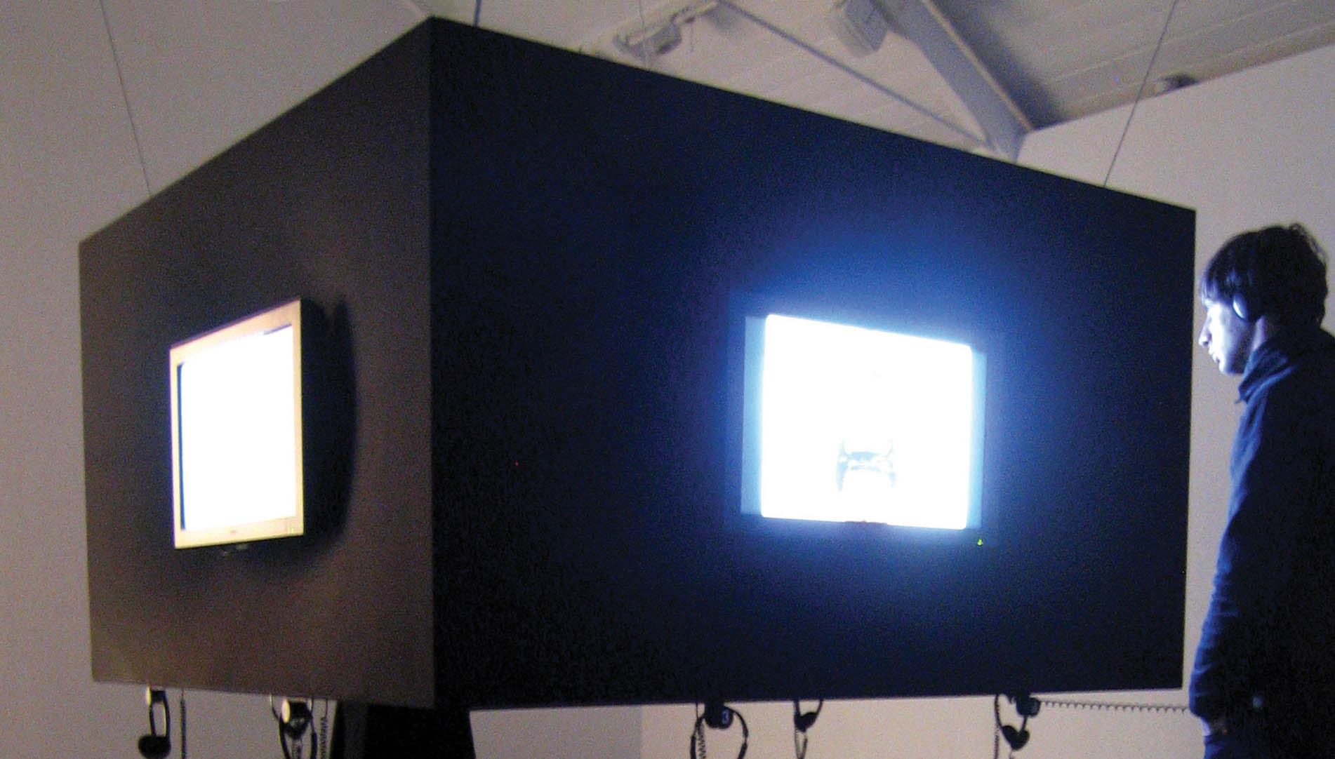 Two Ominous Black Cubes