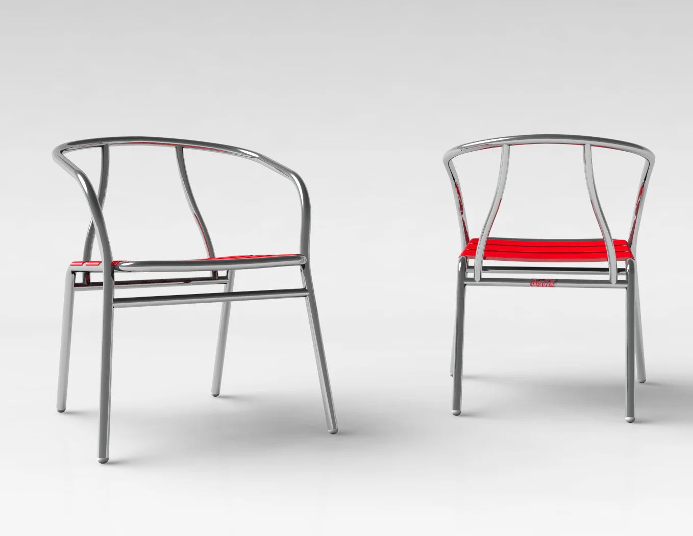 Coca-Cola public seating