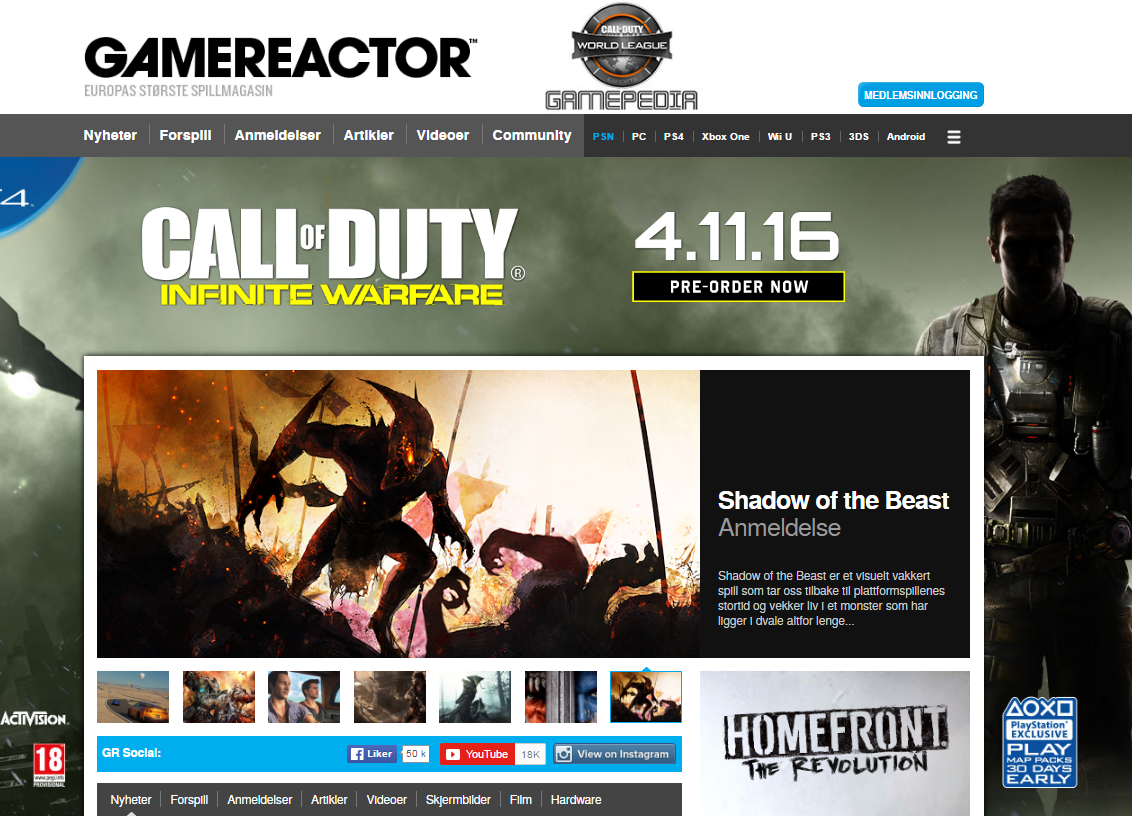 Gamereactor - Shadow of the Beast Review (NO)