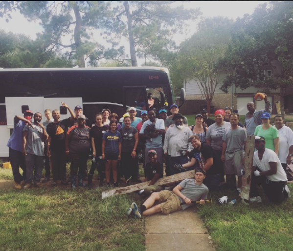 The Houston 40 Team from an Oct 2017 Hurricane Harvey Disaster Relief Trip
