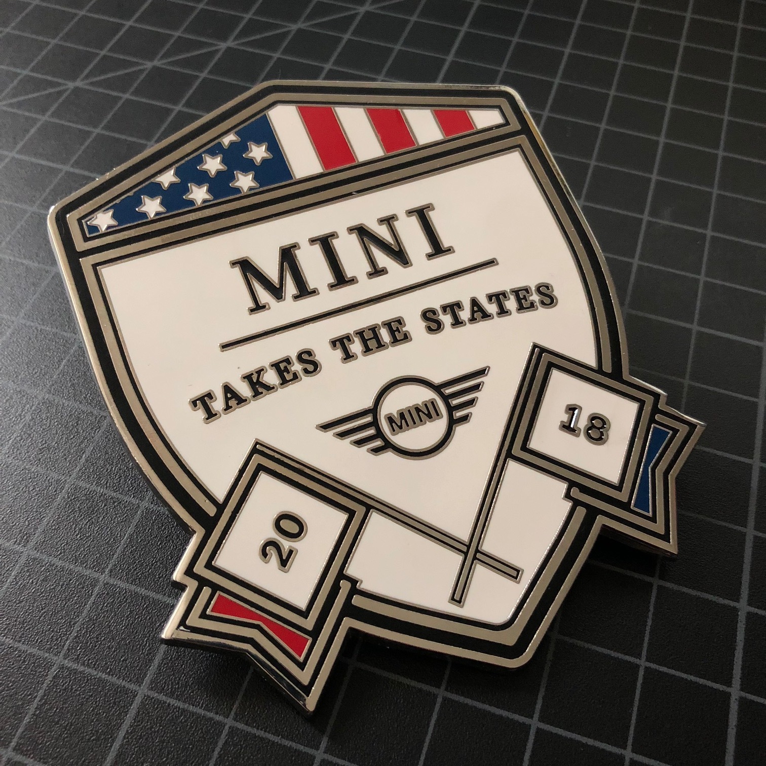 Official MTTS 2018 Grill Badge