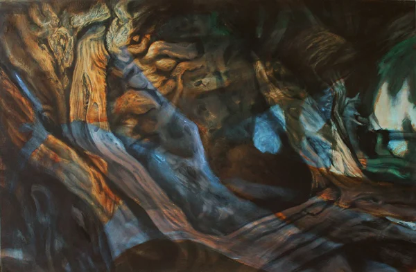 Site 257 II - 40 x 48 - Oil on Panel