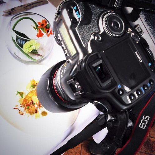 The Sheffield Cook Book team came to visit to take pictures of the dishes to be featured in the book.
