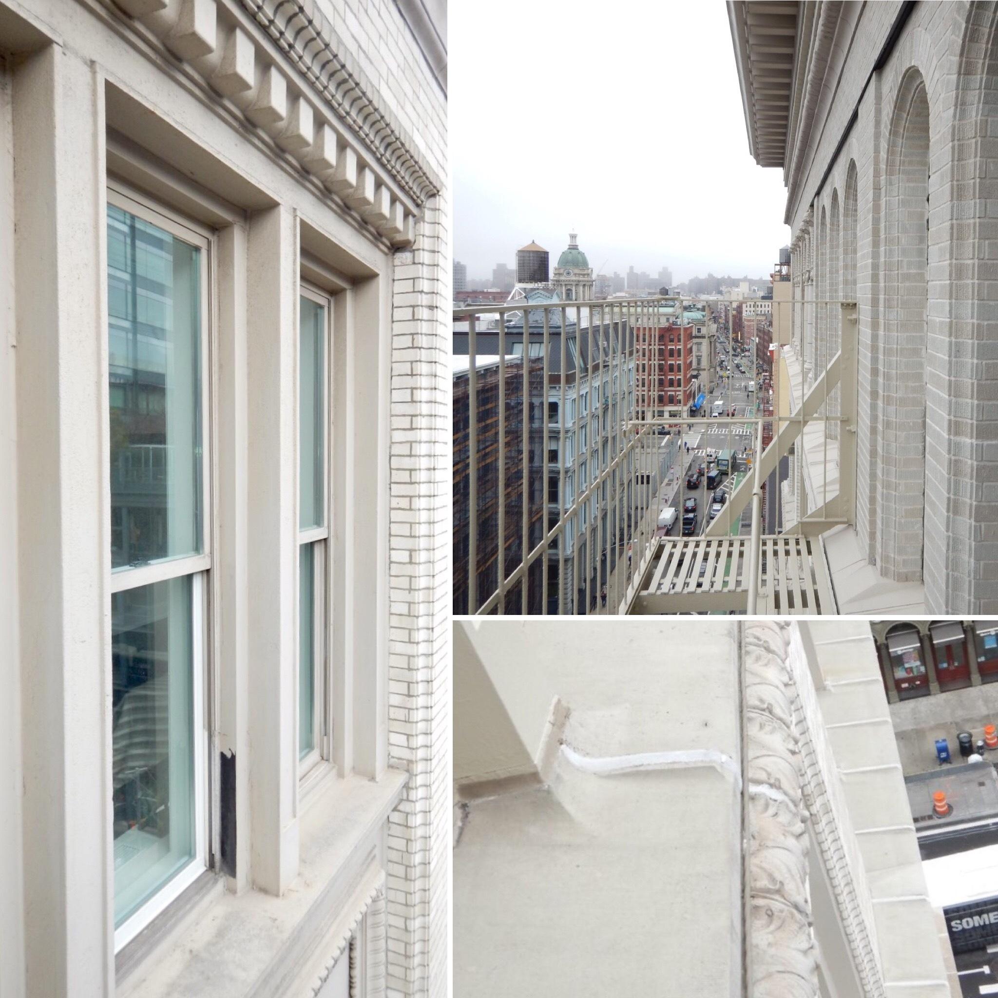 458 Broadway New York, NY FSI's progress on our SoHo project, our facade restoration of the upper floors is coming along. 