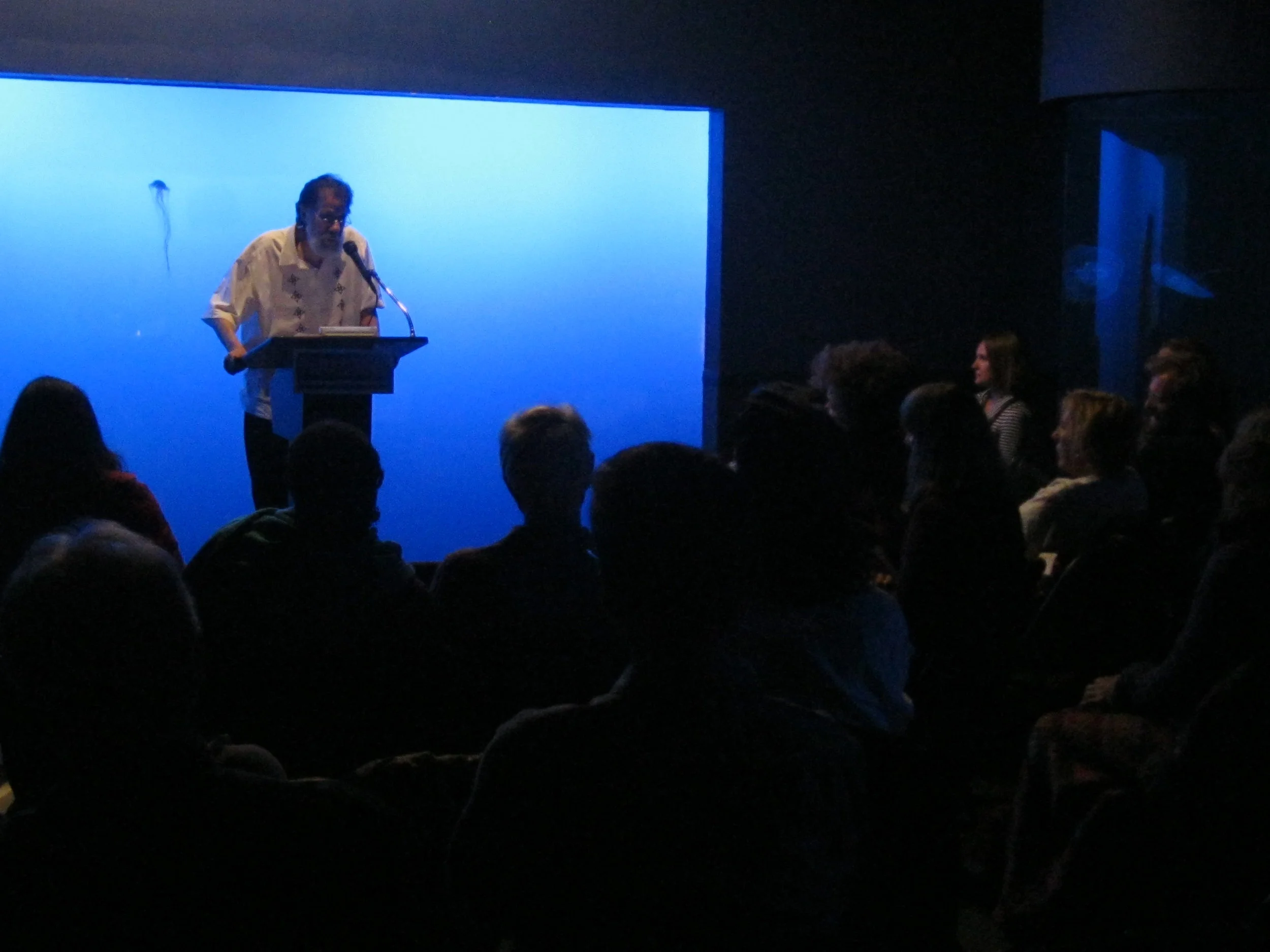 Martin Espada and crowd.JPG