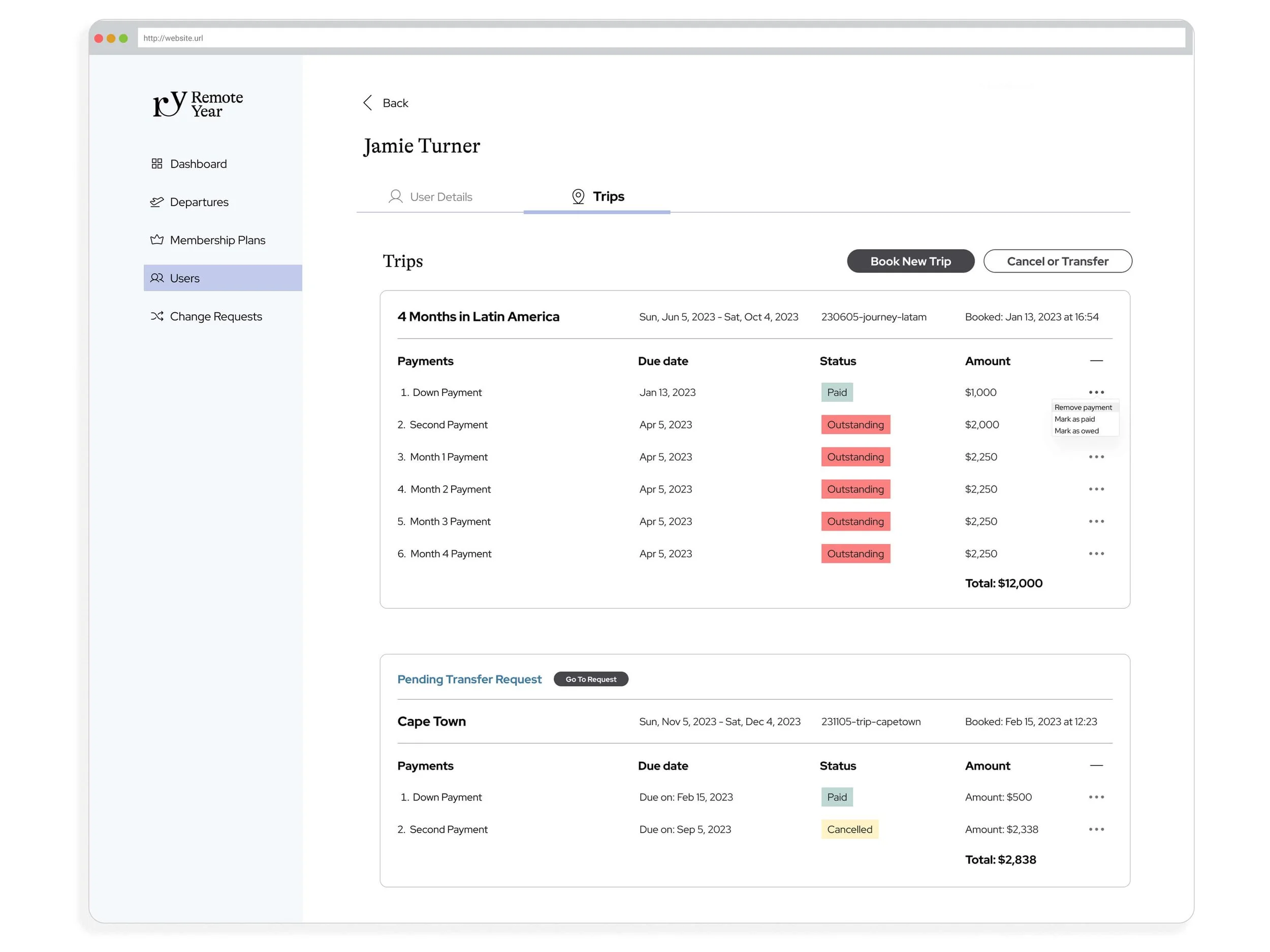 Back office management system — Tiernan Cutler