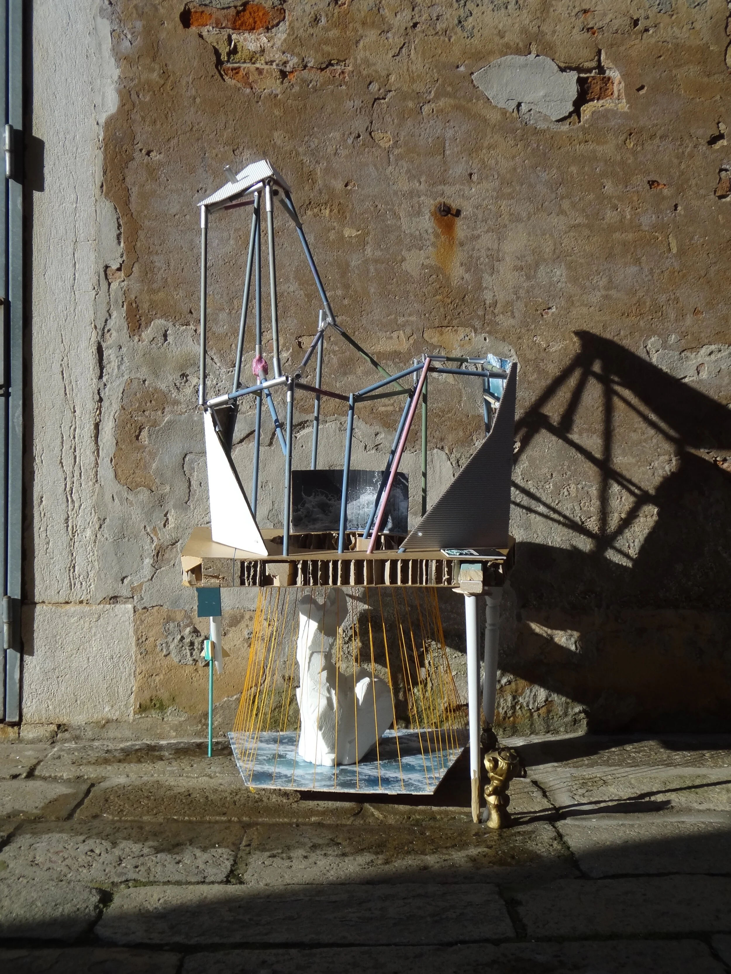  See Saw 2015   Dimensions Variable, Mixed Media 