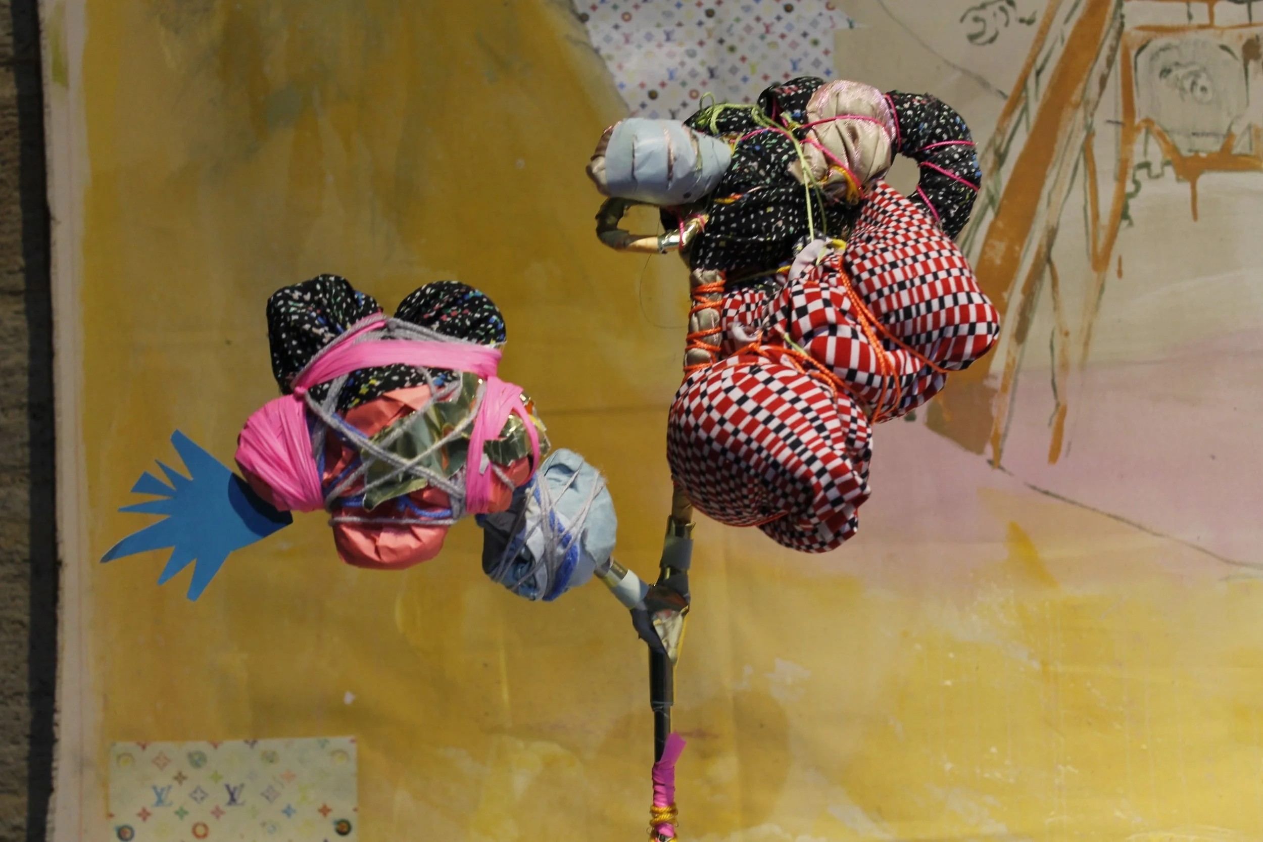    Colony ,  (detail)   Dimensions Variable, Mixed Media 2019 
