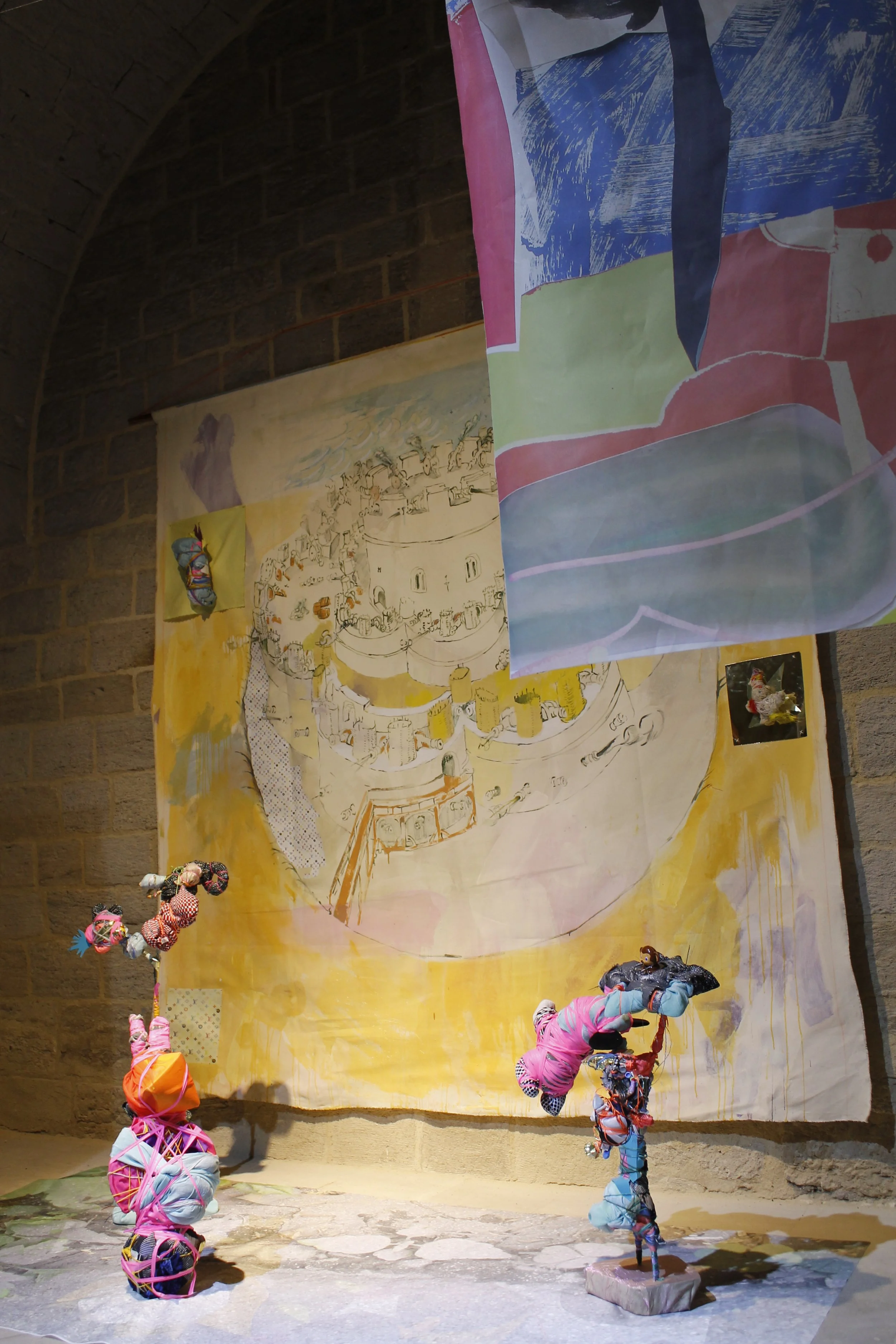    Colony ,  Dimensions Variable, Mixed Media 2019 