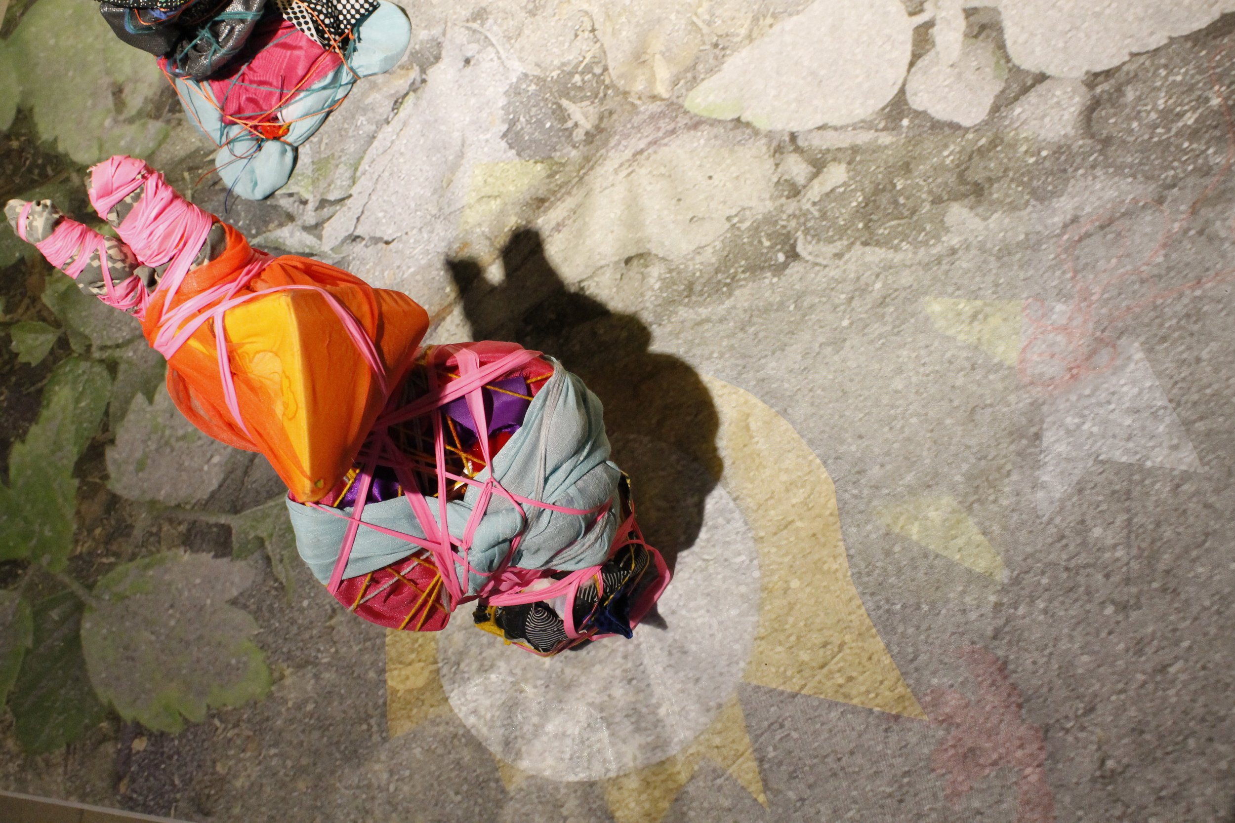    Colony ,  (detail)   Dimensions Variable, Mixed Media 2019 