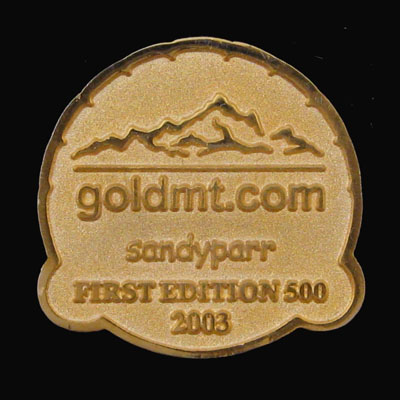 Gold Mountain 2003 - Back