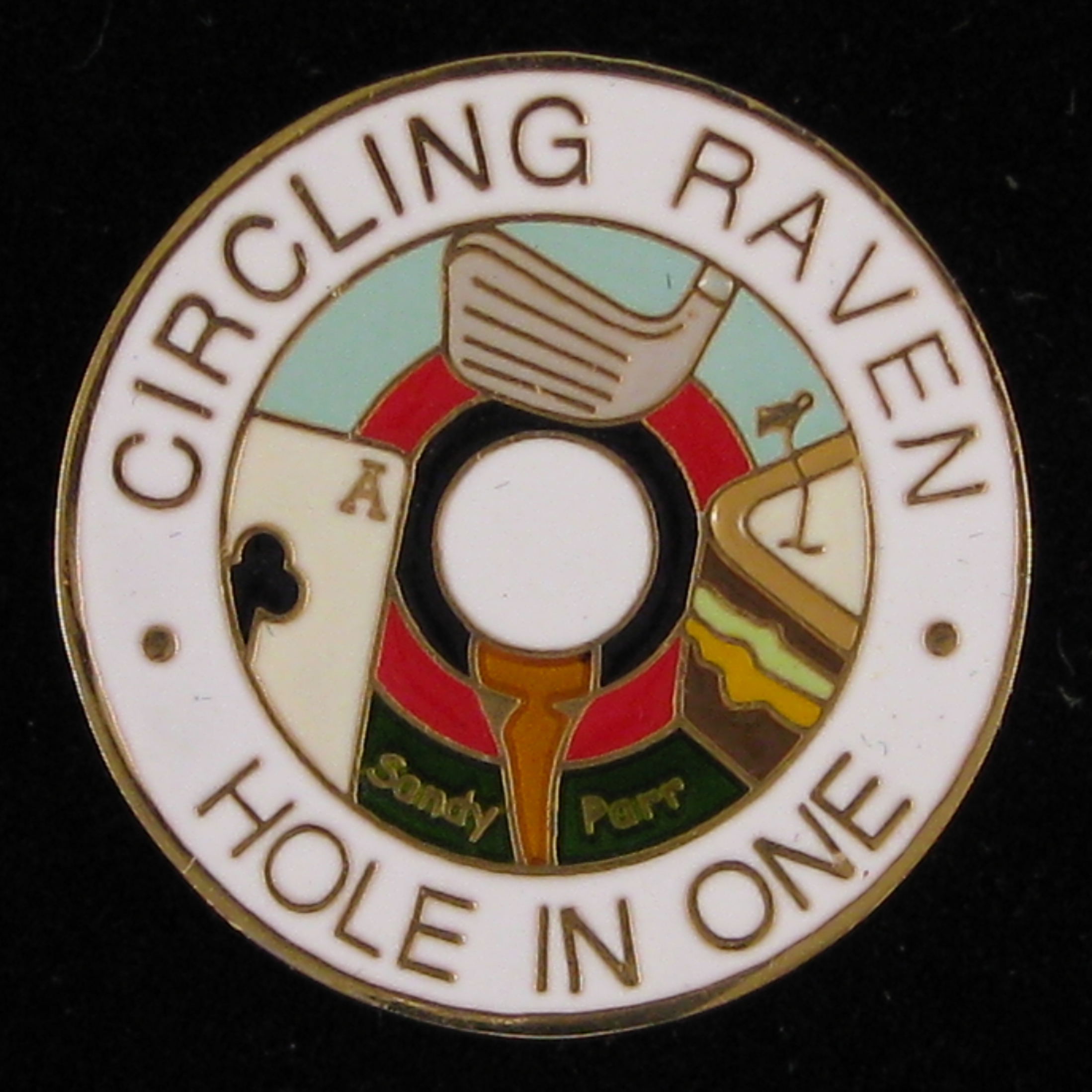 Circling Raven Hole In One - Back