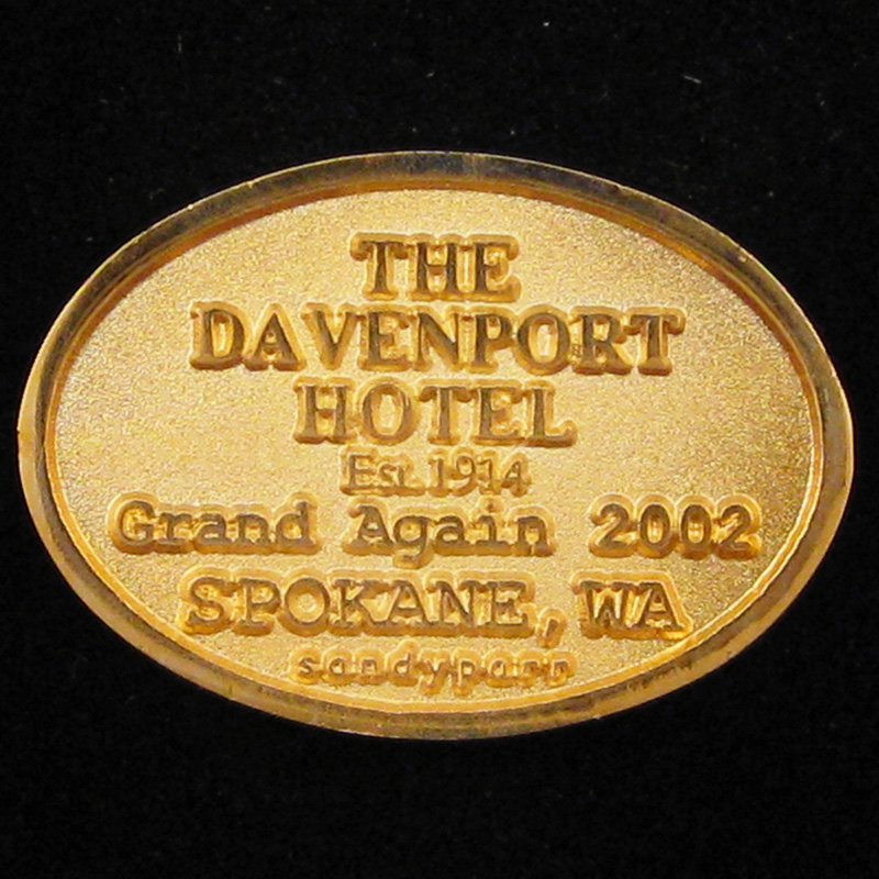 Davenport Hotel - Back Pendant
