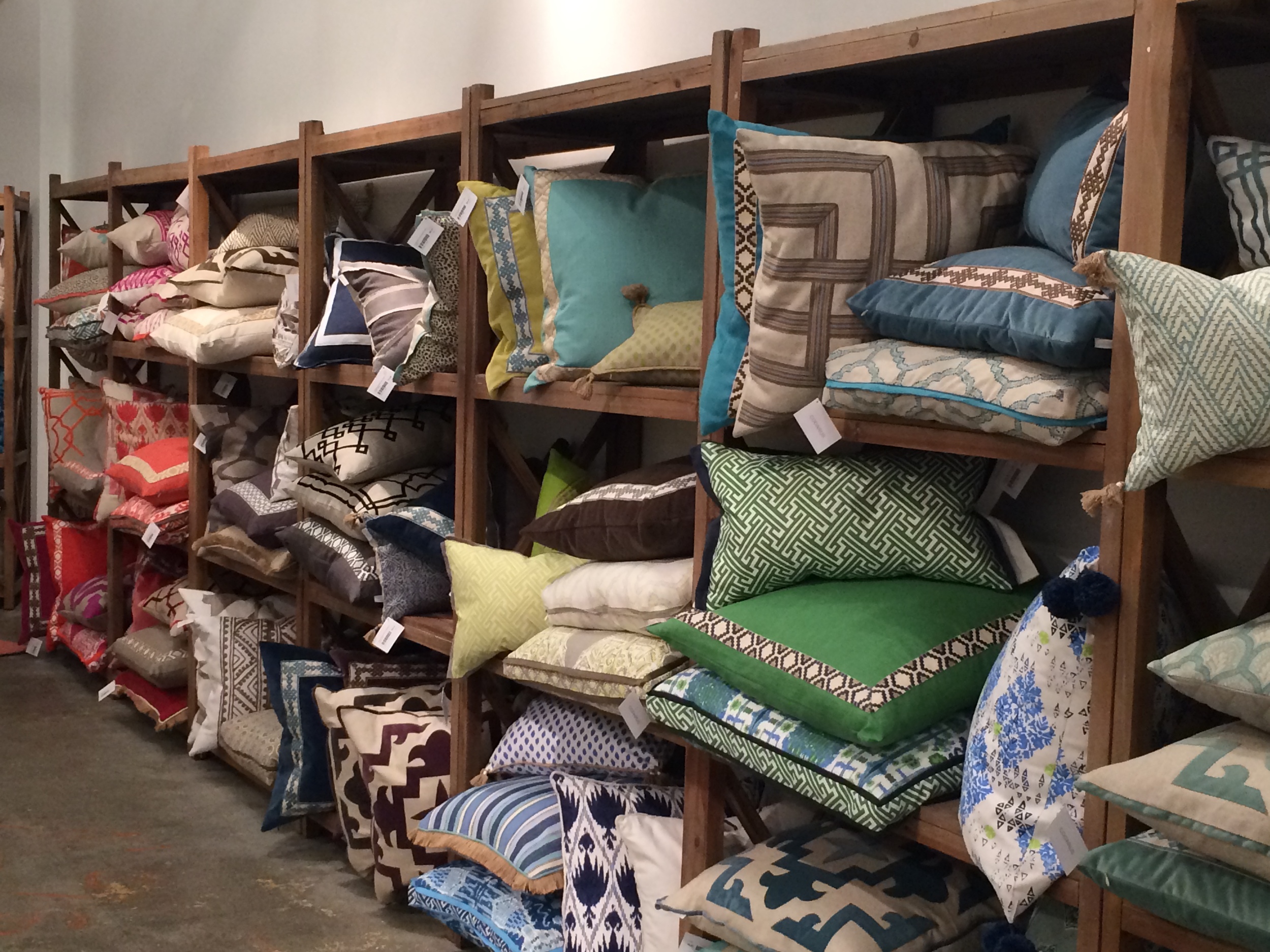 Pillows above are from Pom Pom at Home. 