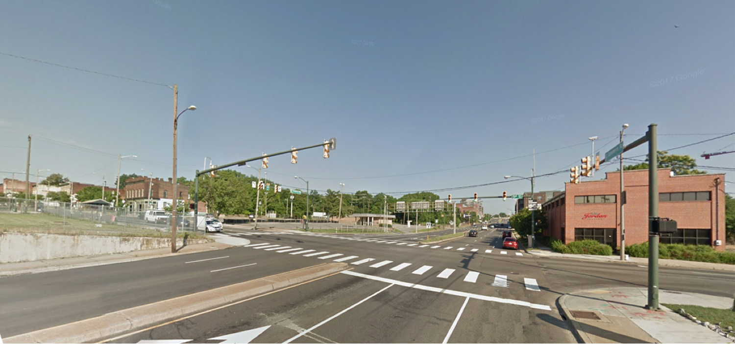 Hull Street and Commerce Street Before