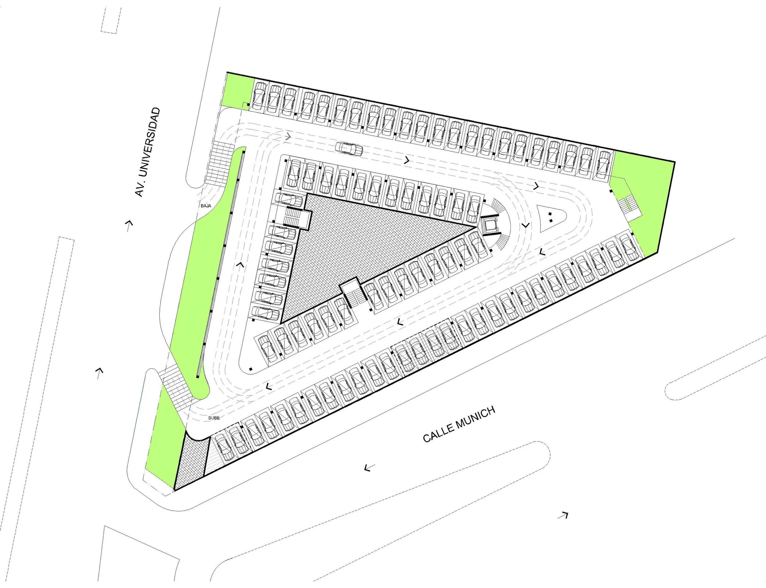   Ubicación:   Ave. Universidad, San Nicolás de los Garza, N.L.    Área del Terreno:&nbsp;  3460m2    Área de Construcción:&nbsp;  6800m2    Colaborador:  &nbsp;Roldán Lozano  