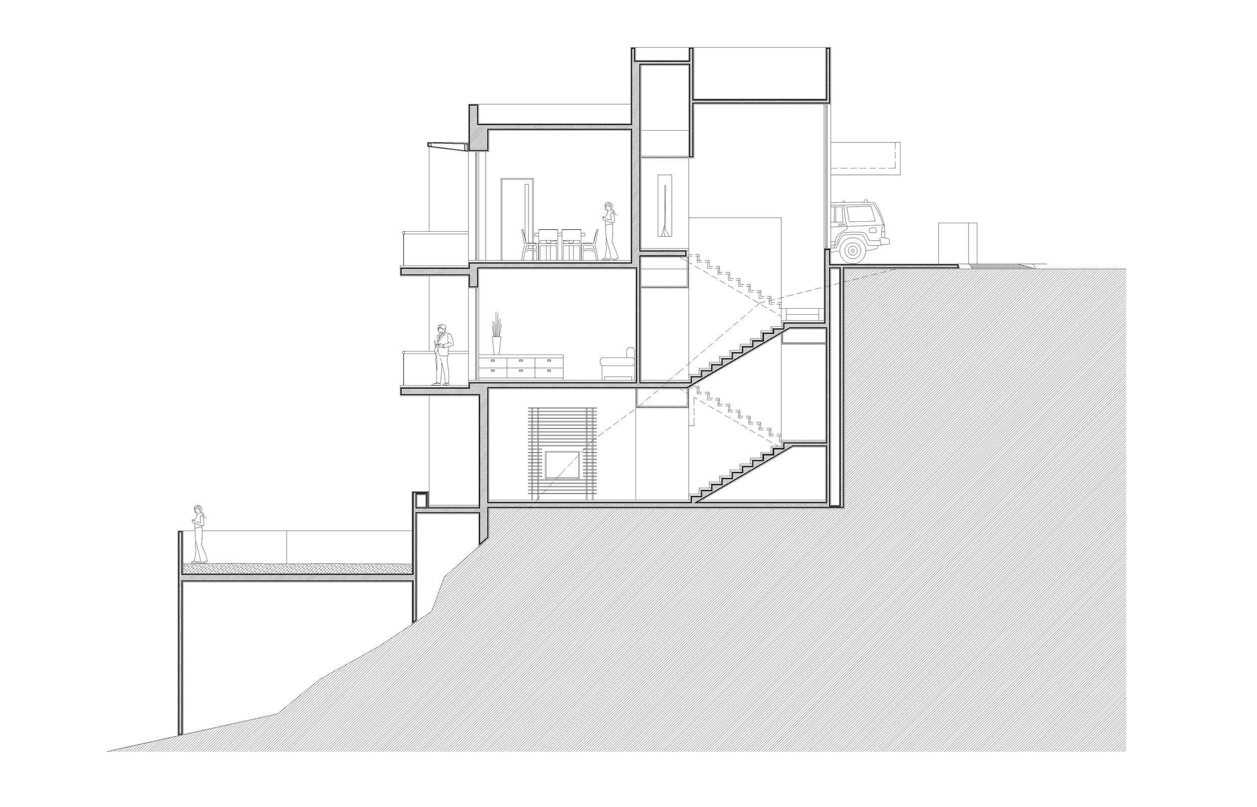   Ubicación: &nbsp; Col. Valle de Bosquencinos, Monterrey, N.L.    Área del Terreno:&nbsp;  385m2    Área de Construcción:&nbsp;  500m2    Etapa de Proyecto: &nbsp; Proyecto&nbsp;Terminado en 2008     