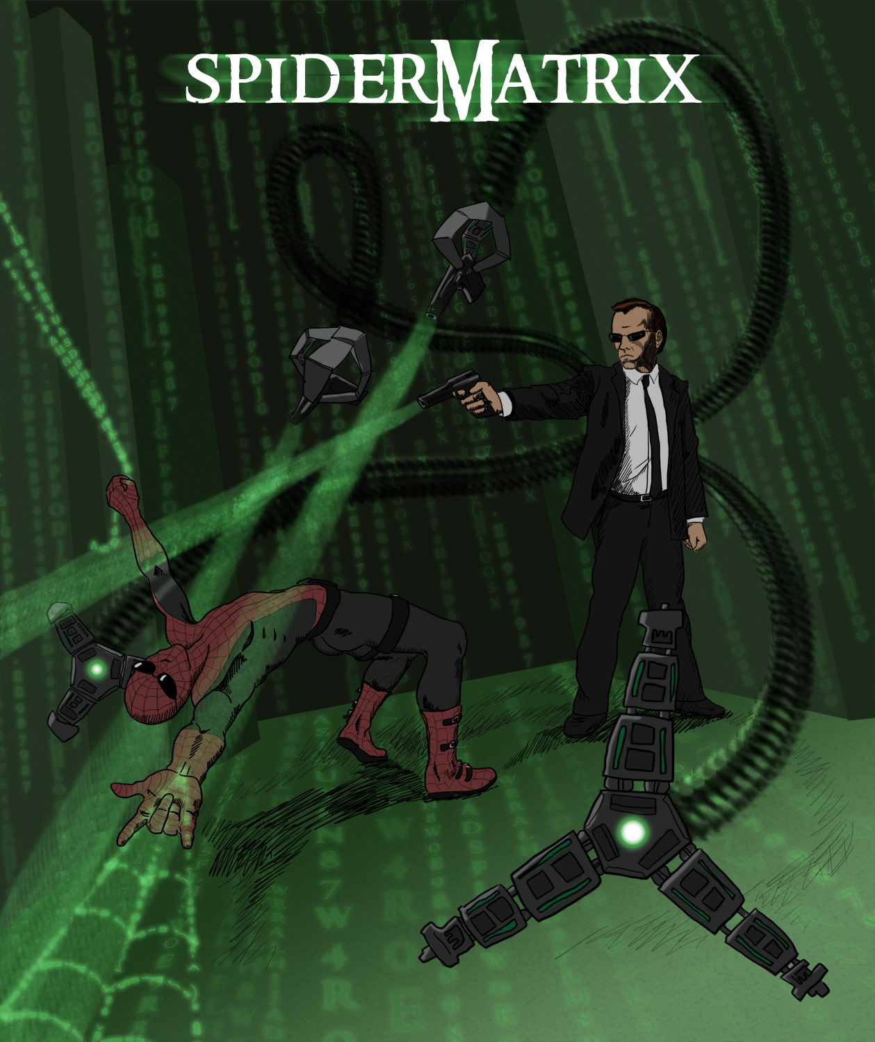 Post Apocalyptic / Spiderman by Alex Ryan