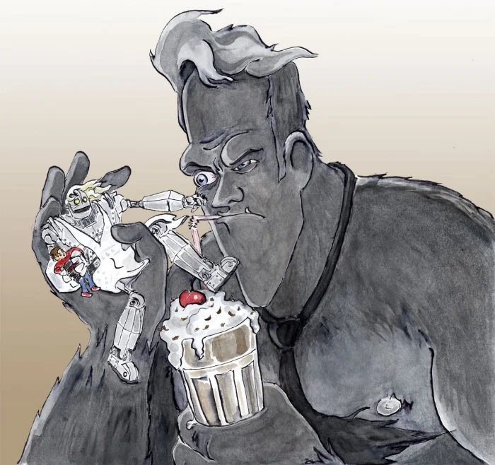 King Kong / Iron Giant by Alex Ryan — WELBORN DESIGN