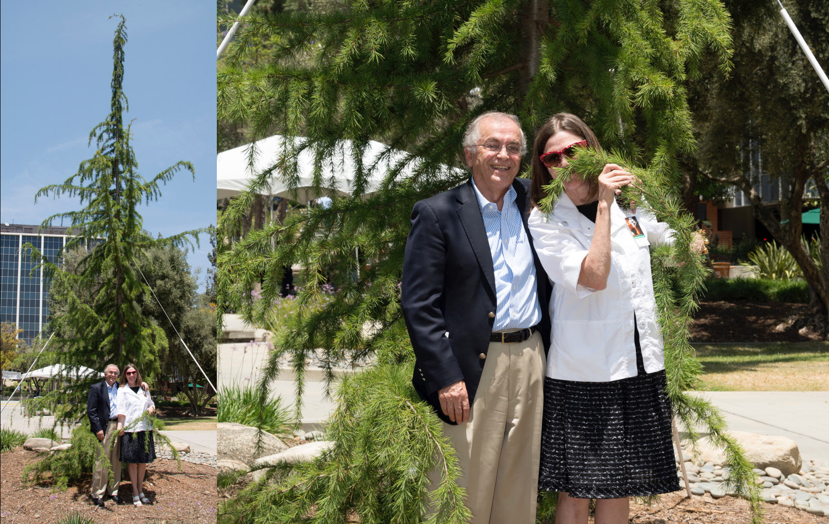 Charles and Valerie Elachi , June 2016 Photo Credit: Dan Goods