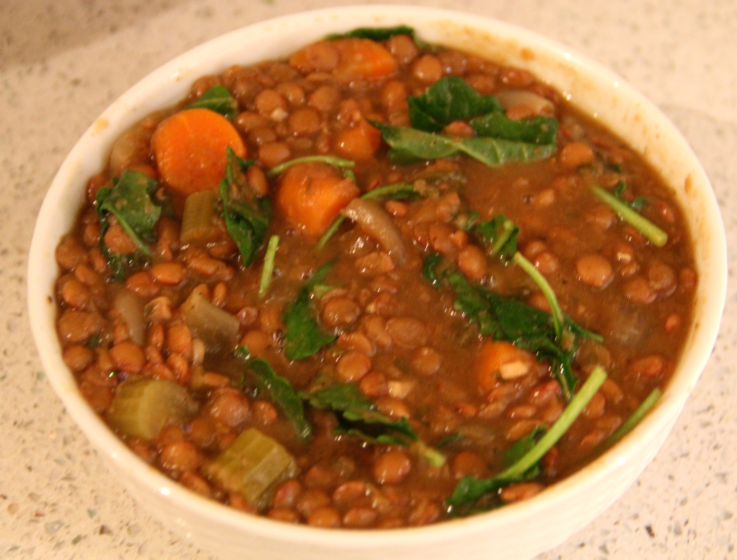 Slow Cooker Lentil Soup — Redefining Domestics