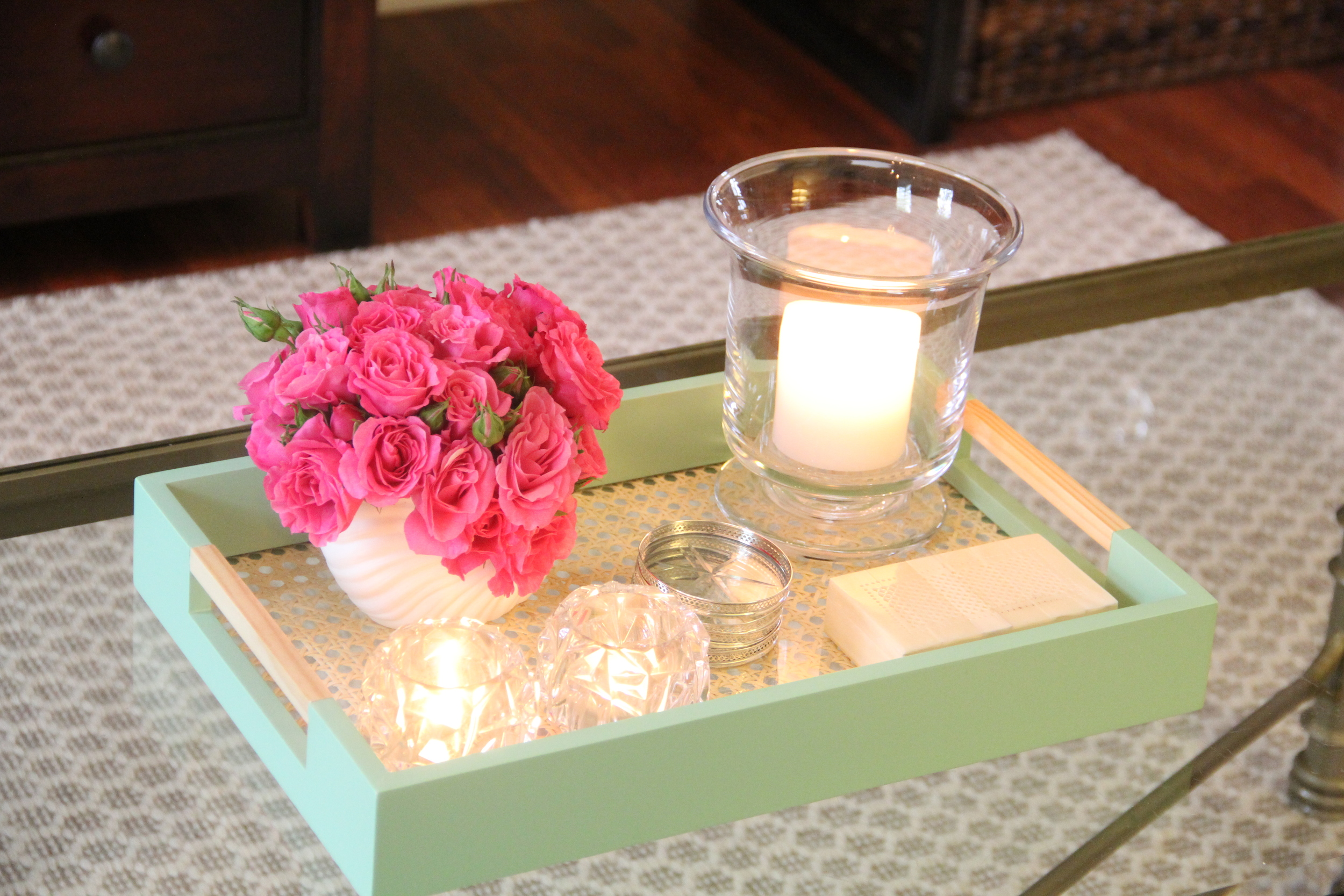 Coffee Table Flowers.JPG