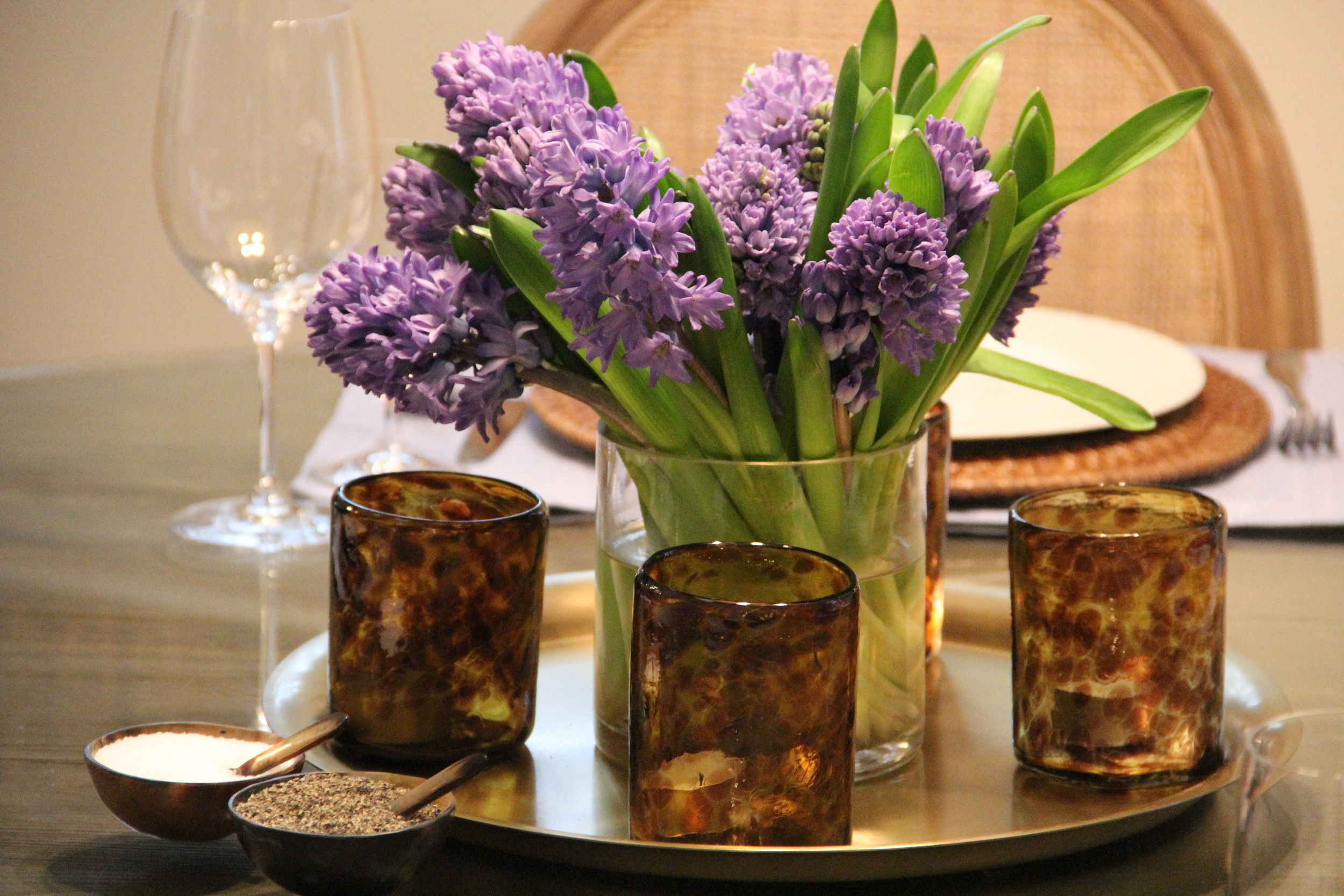 hyacinths centerpiece.JPG