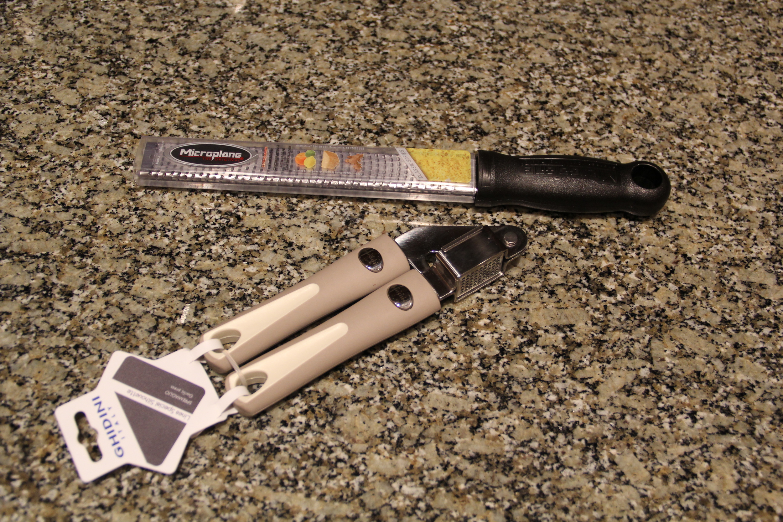 Microplane and Garlic Press.JPG