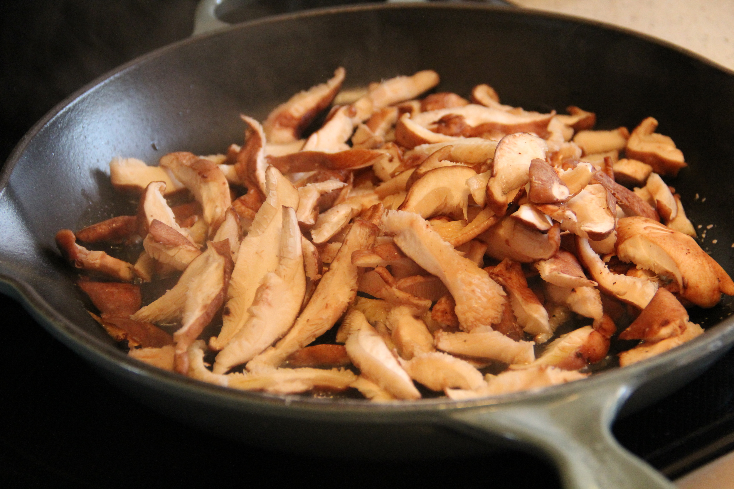 Cooking Shitake Mushrooms.JPG