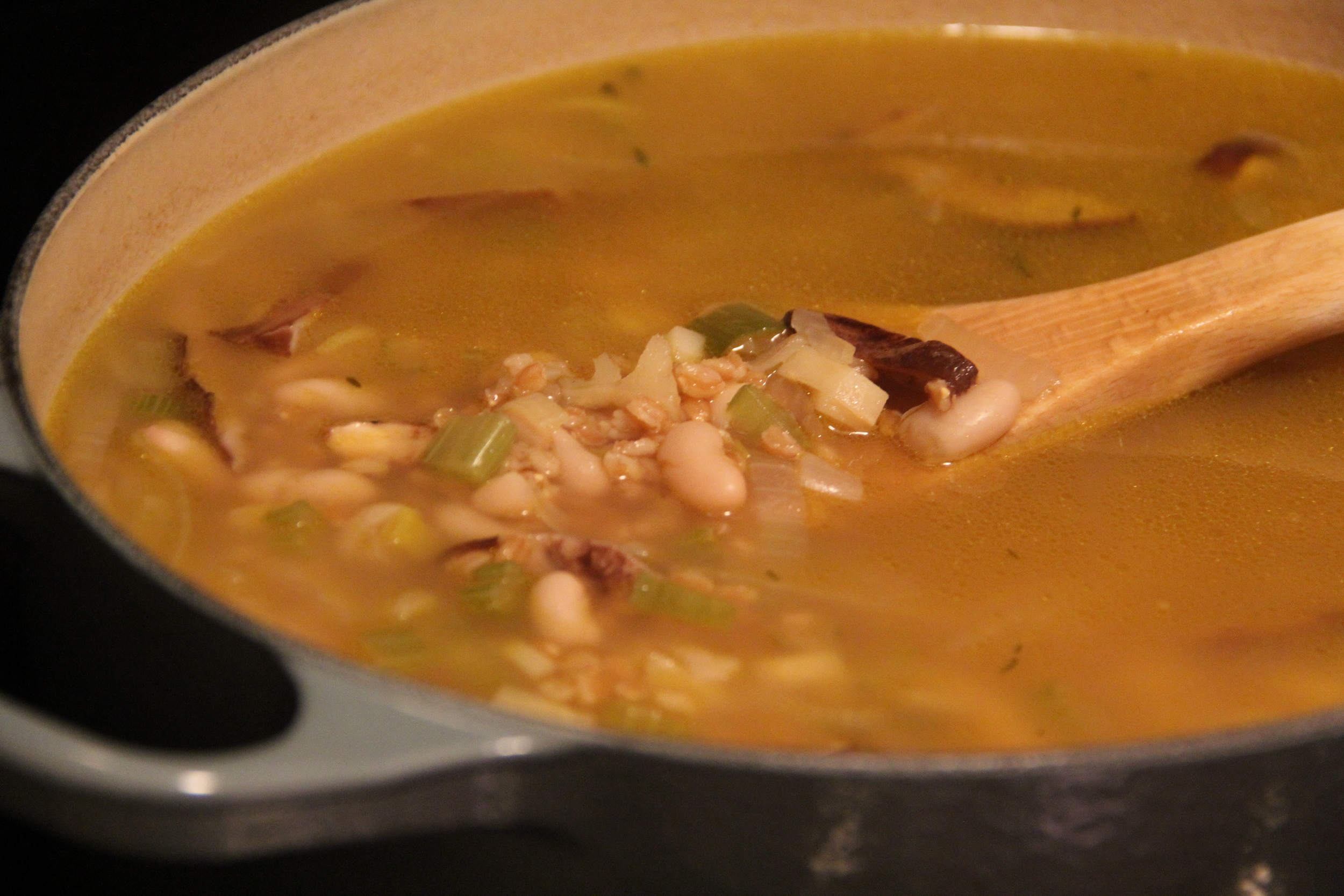 White Bean and Wheat Berry Soup - Redefining Domestics 3.JPG