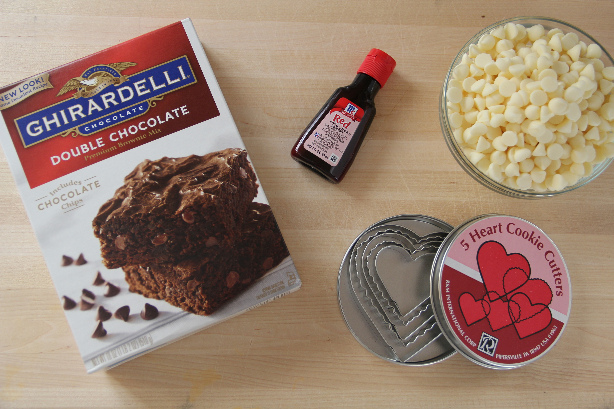 Ingredients for Heart Brownies.JPG