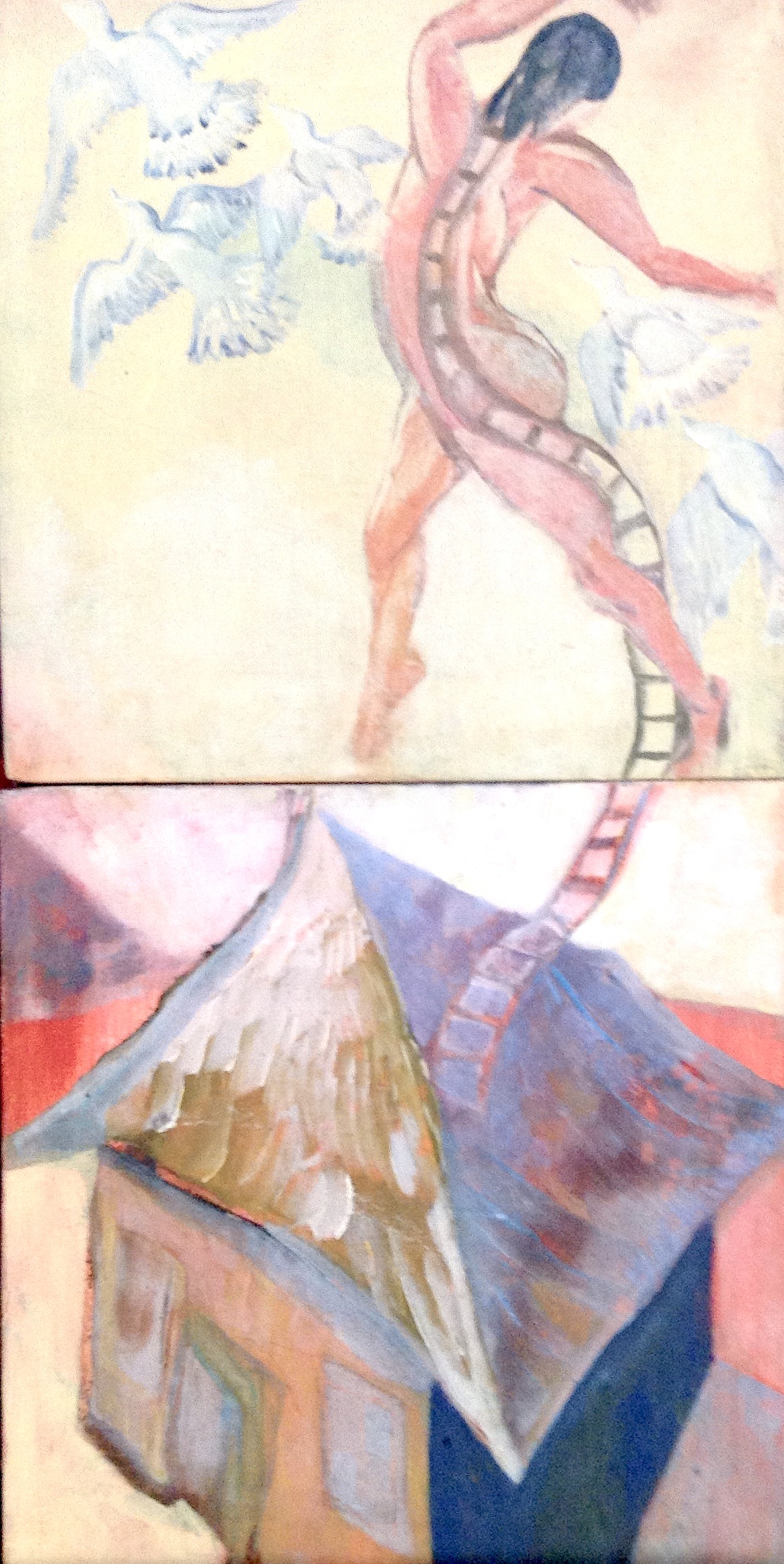 Oil on linen.