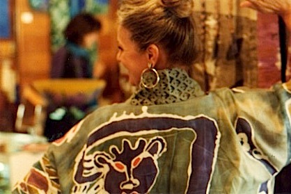 Wearable Art as Kimono